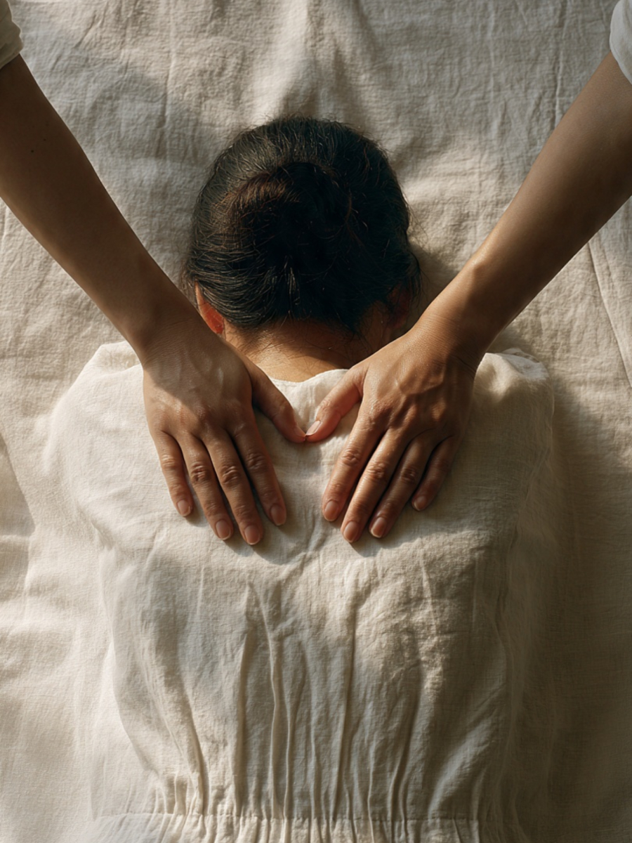 Ginza Therapist — hands at work